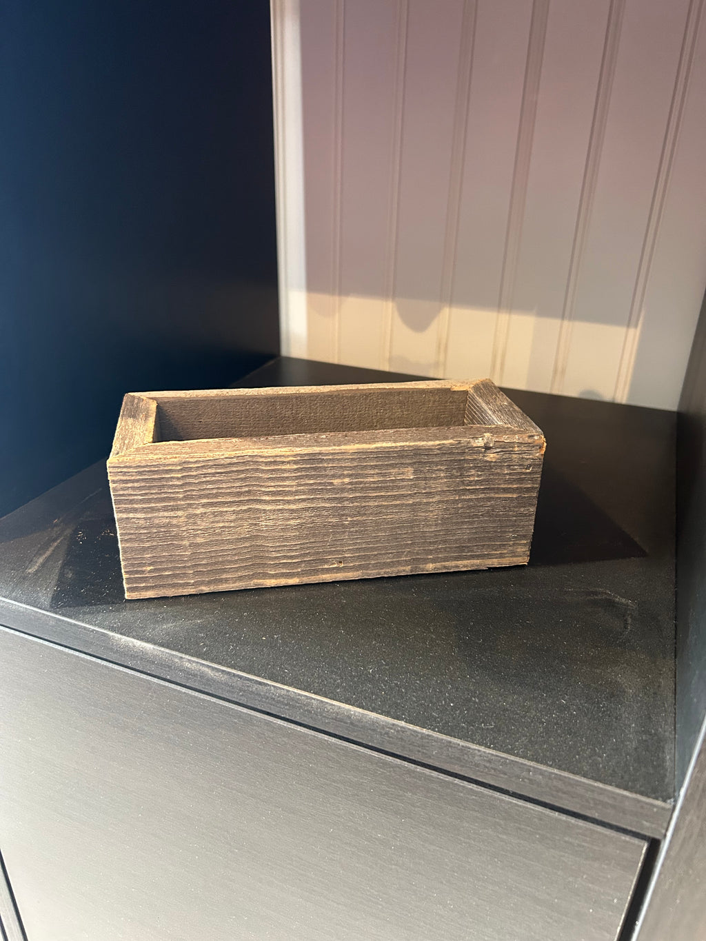 Reclaimed Wood Succulent Planter - Medium Trough