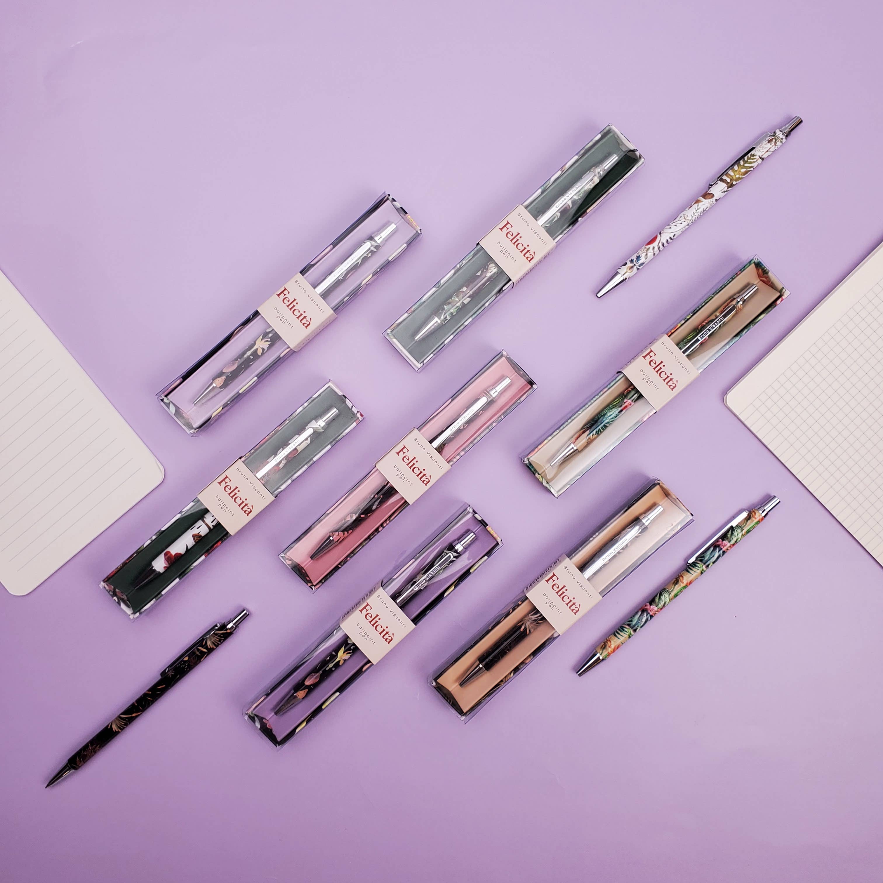 Felicita Night Flowers Ballpoint Pen