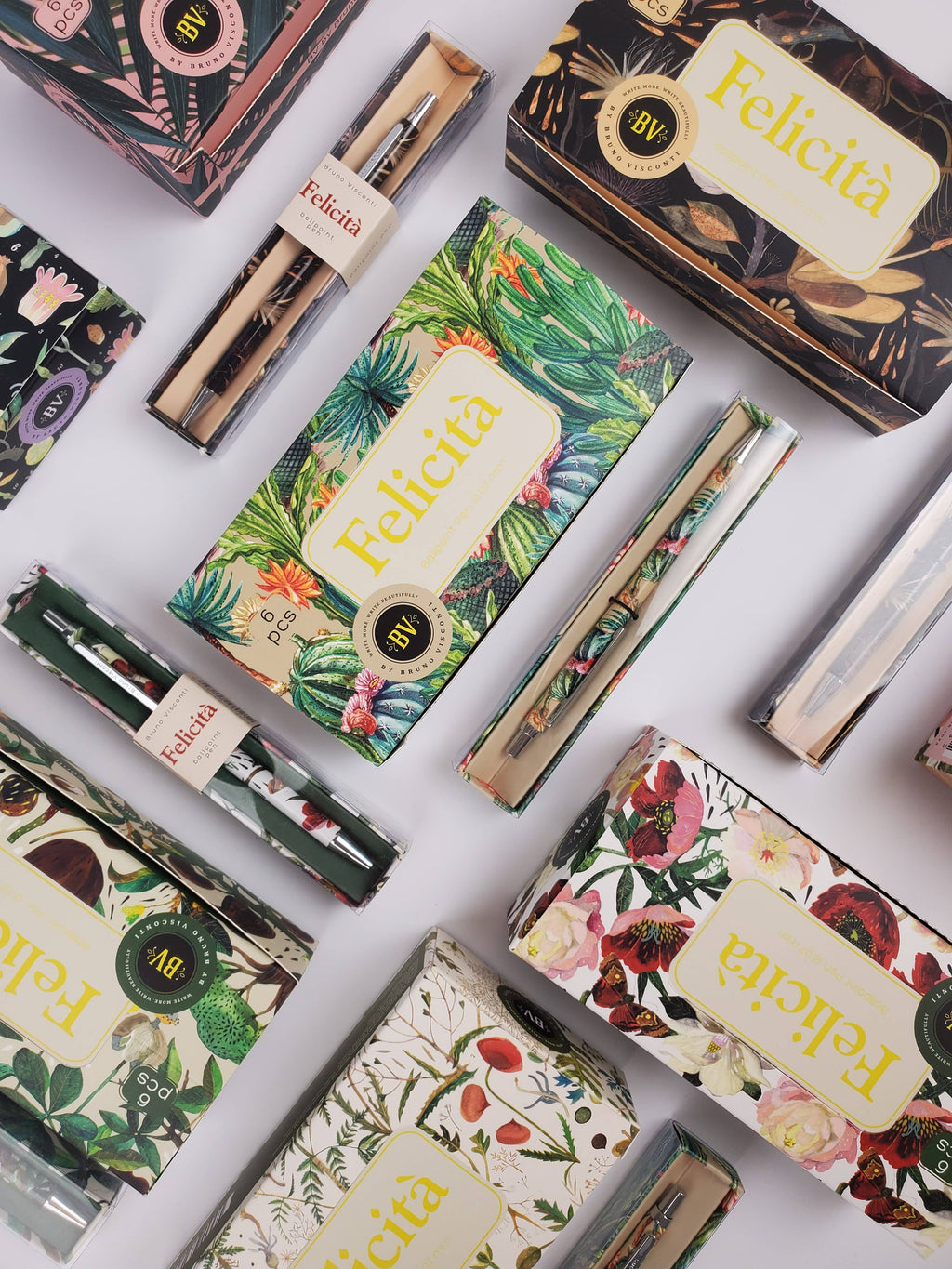 Felicita Night Flowers Ballpoint Pen