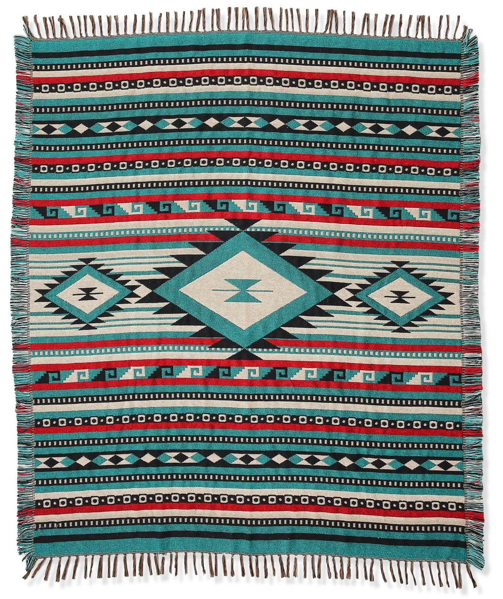 Cotton Accent Throw #13B