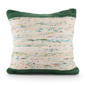 Ravina Handwoven Modern Abstract Cotton Throw Pillow