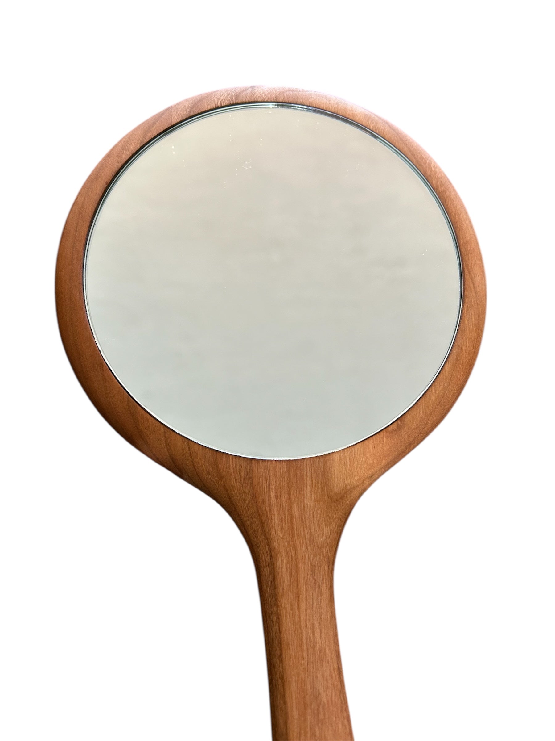 Cherry Wood Hand Held Mirror