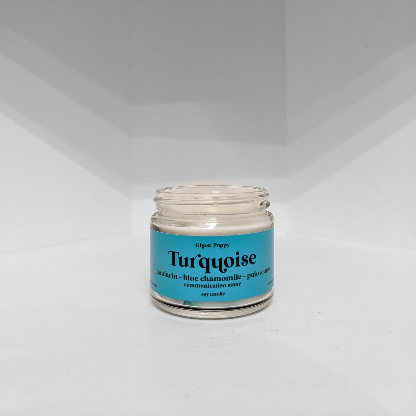 Turquoise Mini Candle