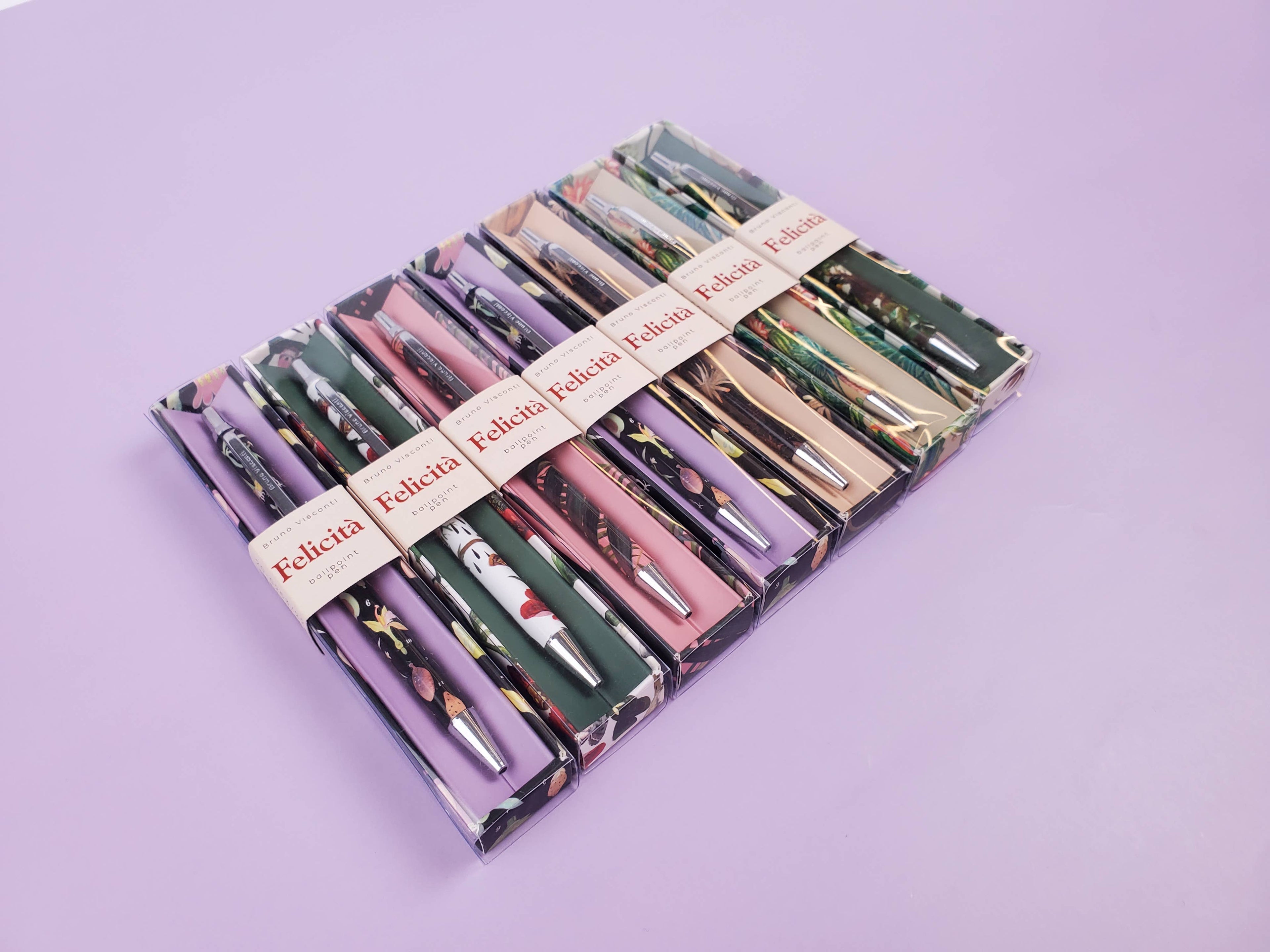 Felicita Night Flowers Ballpoint Pen