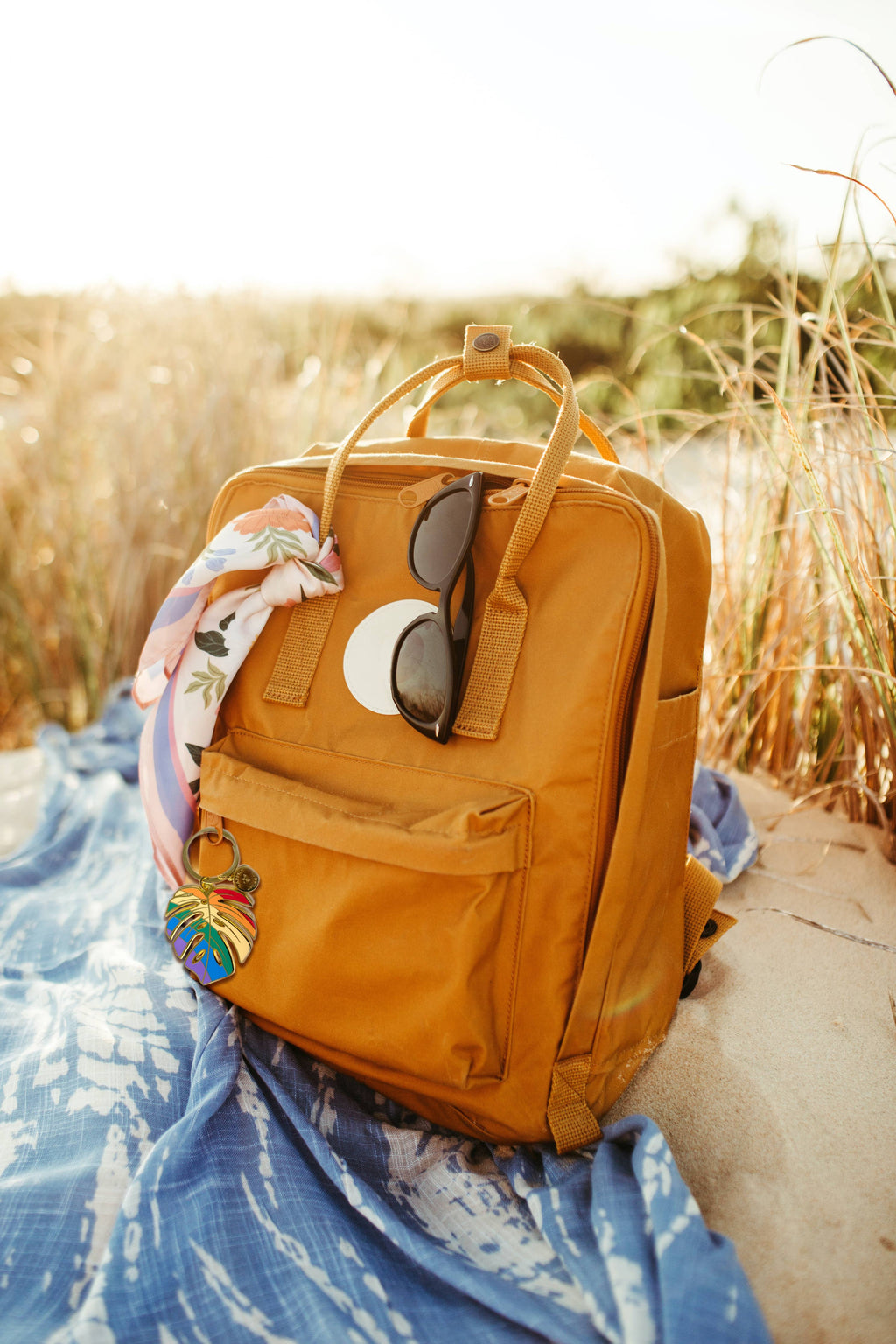 Monstera Keychain & Bag Charm, Pride Rainbow Stocking Gifts