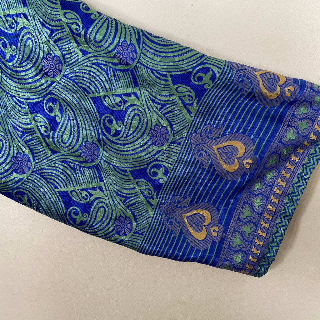 Silk Robe | Upcycled 100% Silk One Size Luxury