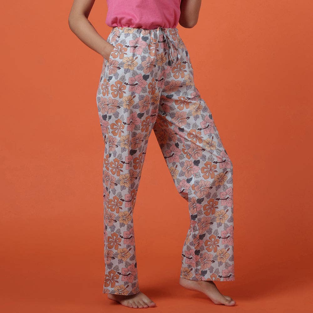 Hibiscus Pant in a bag
