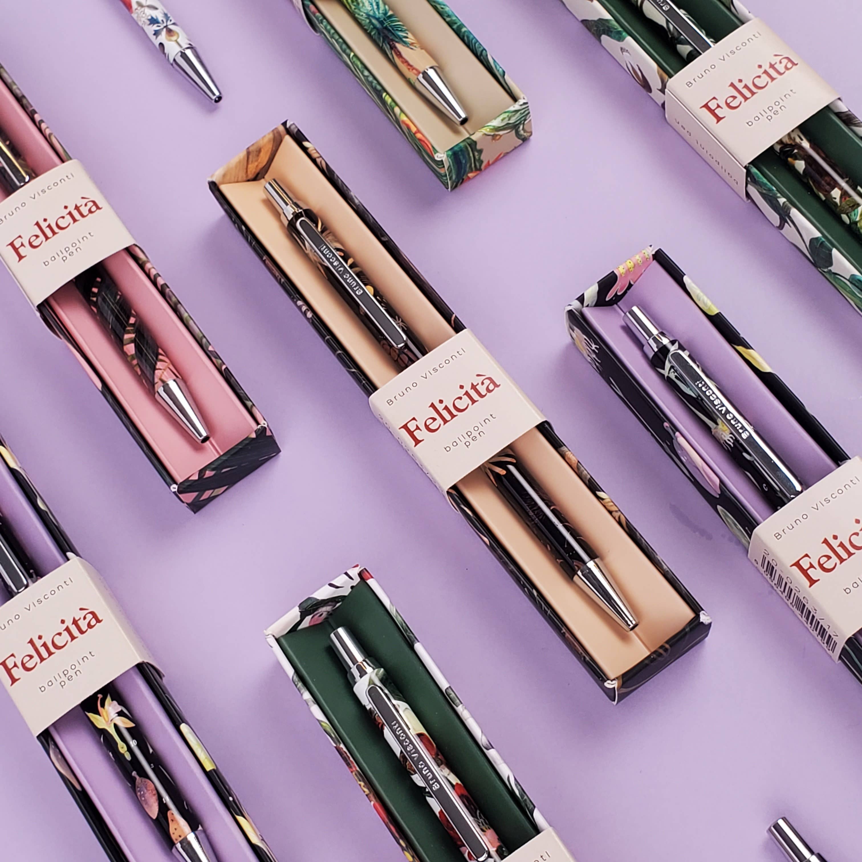 Felicita Night Flowers Ballpoint Pen