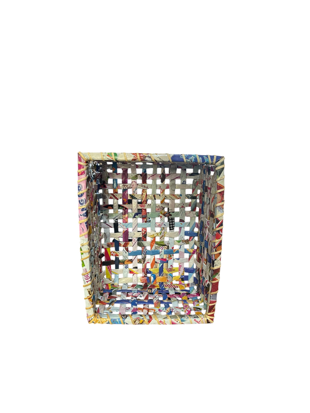 Large Paper Basket-Large : 9x7x4"