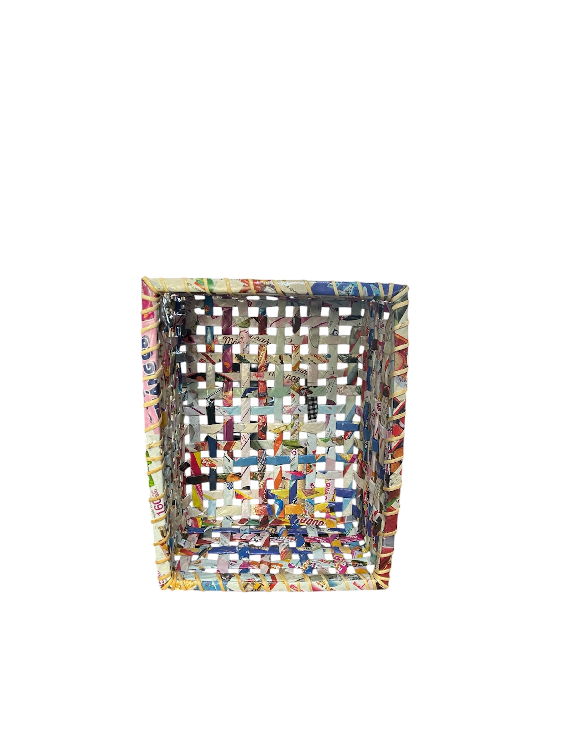 Large Paper Basket-Large : 9x7x4"