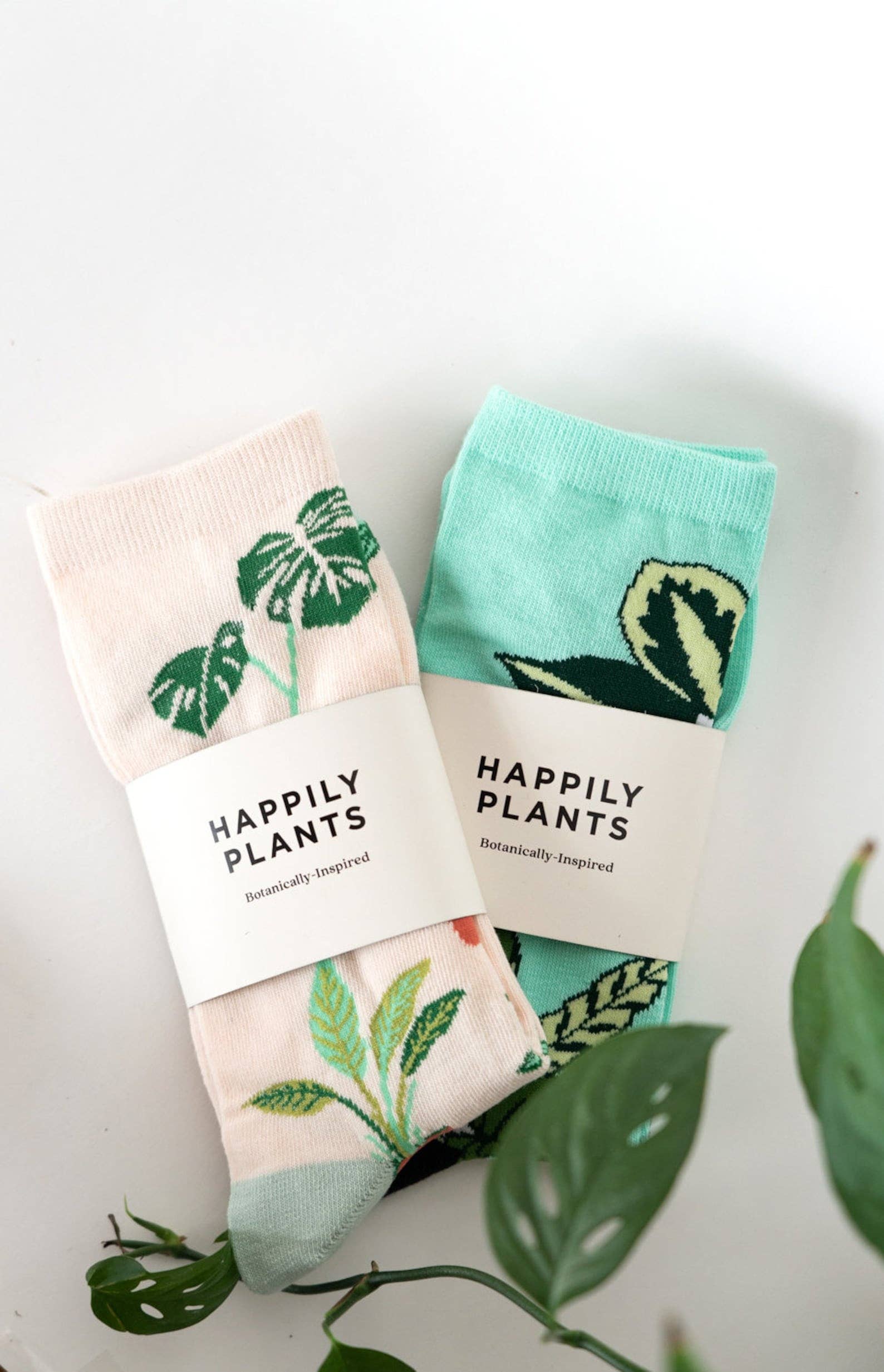 Plant Socks - Cotton Blend, Plant Gifts, Plant Lover 