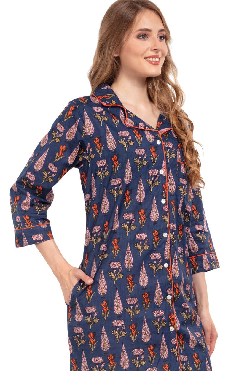 Anjali Cotton Nightshirt