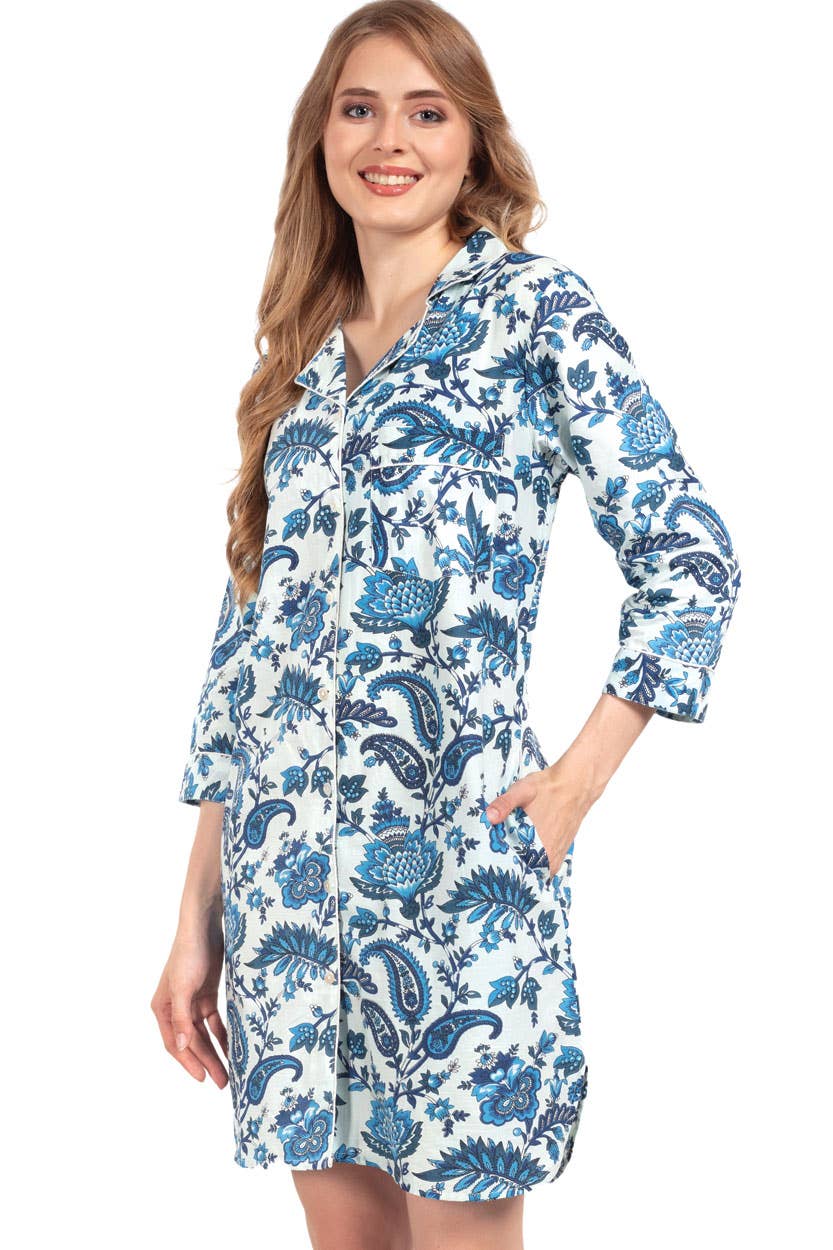 Anjali Cotton Nightshirt