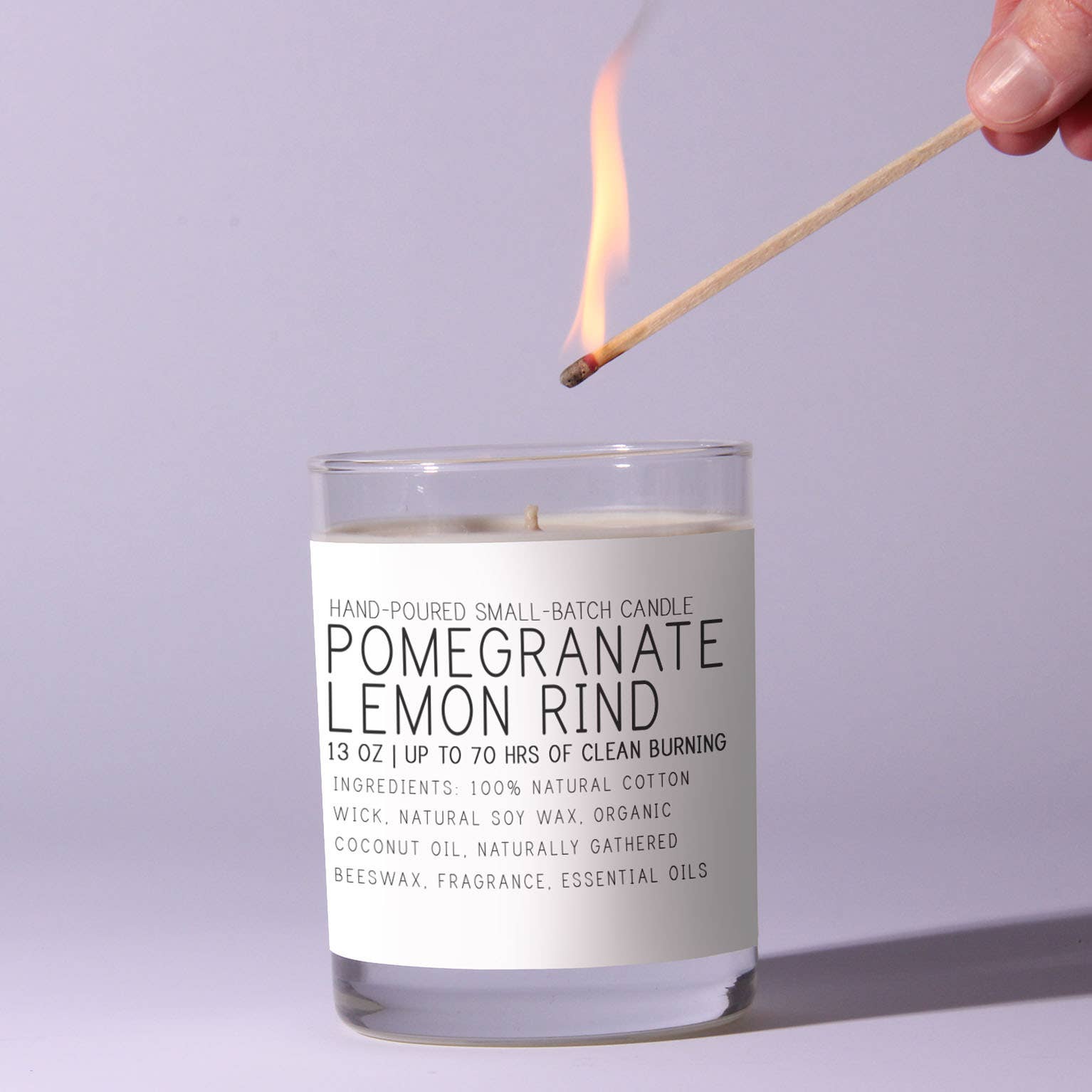 Pomegranate & Lemon Rind - Just Bee Candles