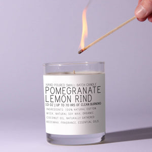 Pomegranate & Lemon Rind - Just Bee Candles