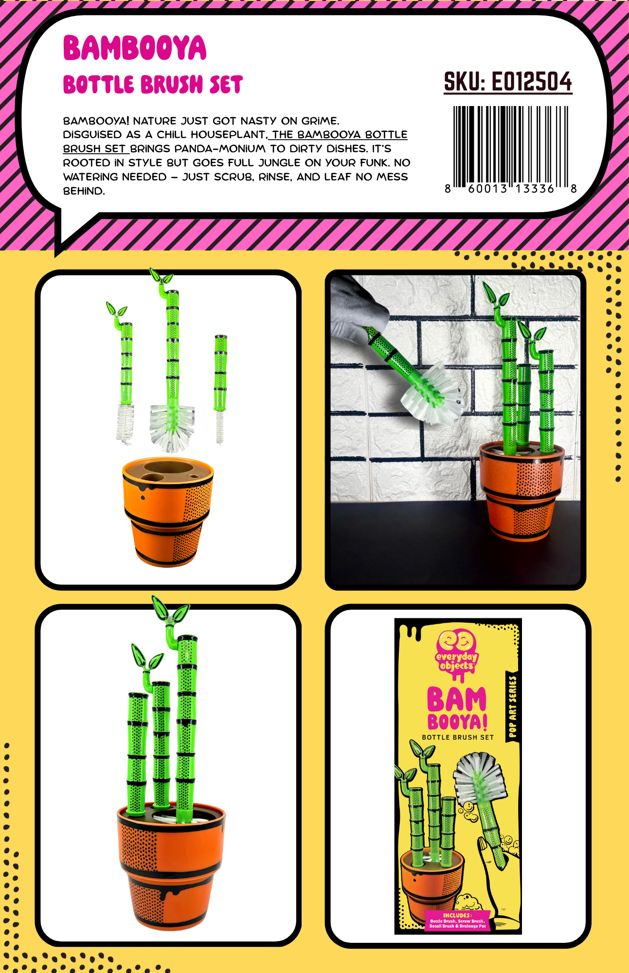 Bottle Brush Set on a white background.