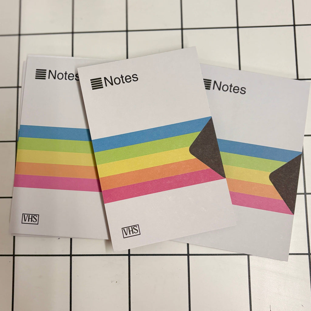 Vintage VHS Notepad