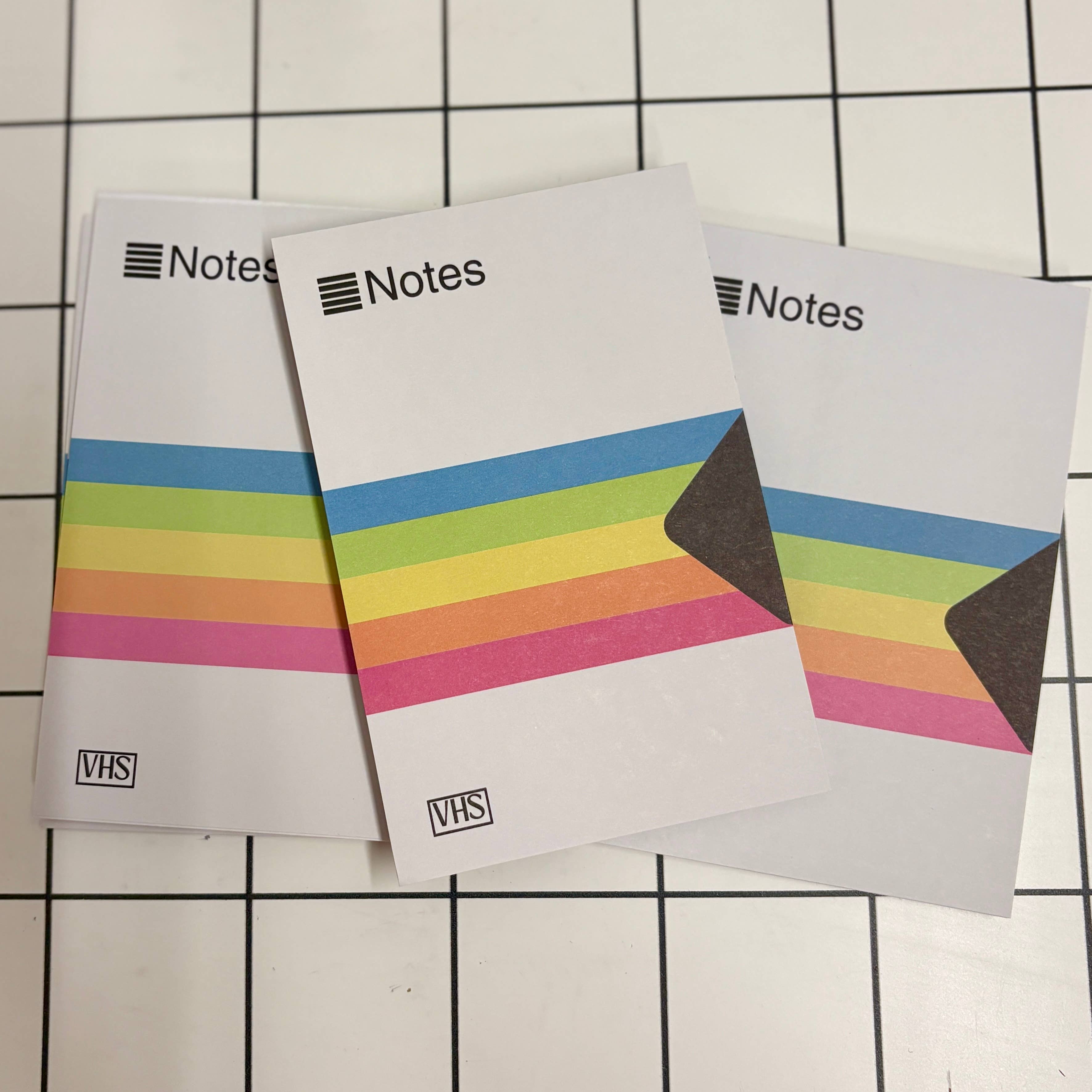 Vintage VHS Notepad