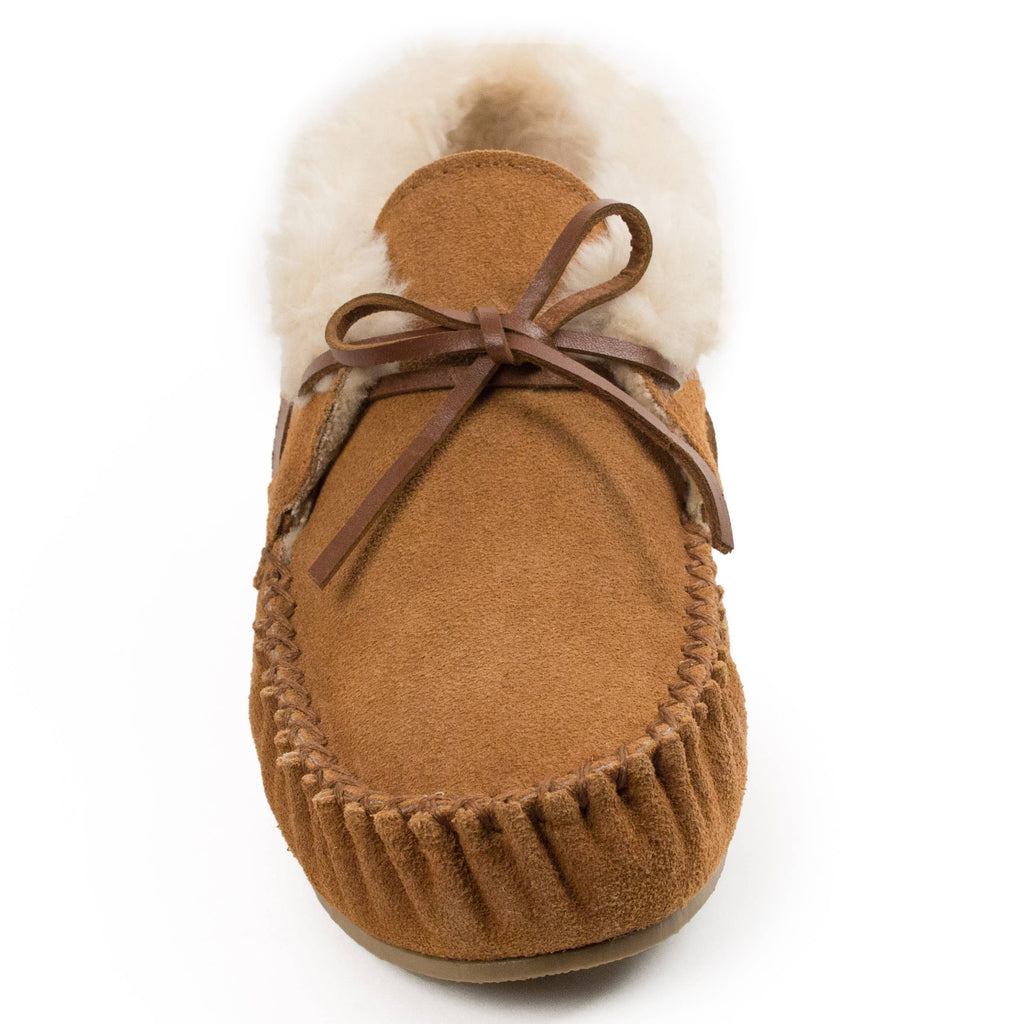 Women's Chrissy Cozy Pile Lined Suede Slipper House Shoe