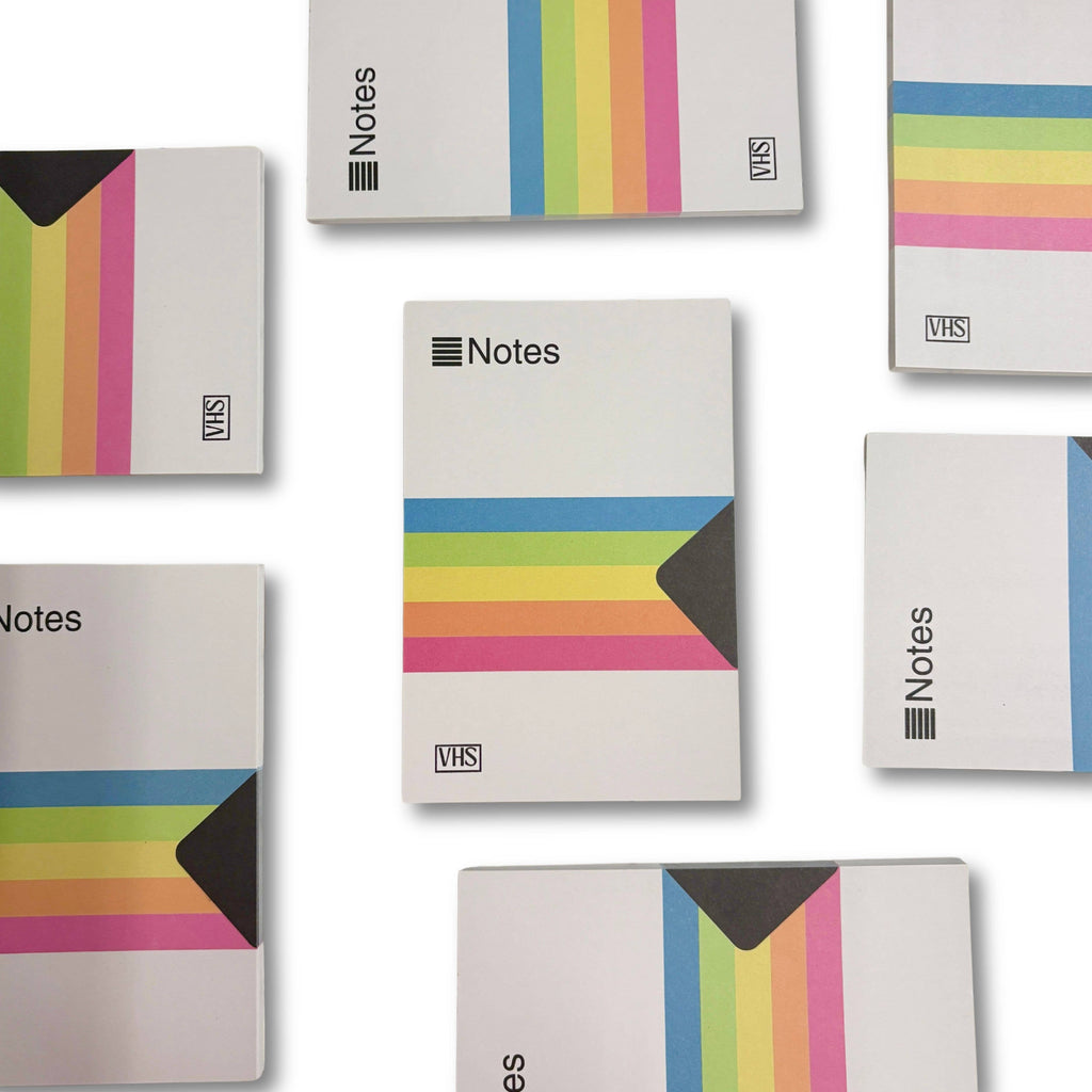 Vintage VHS Notepad