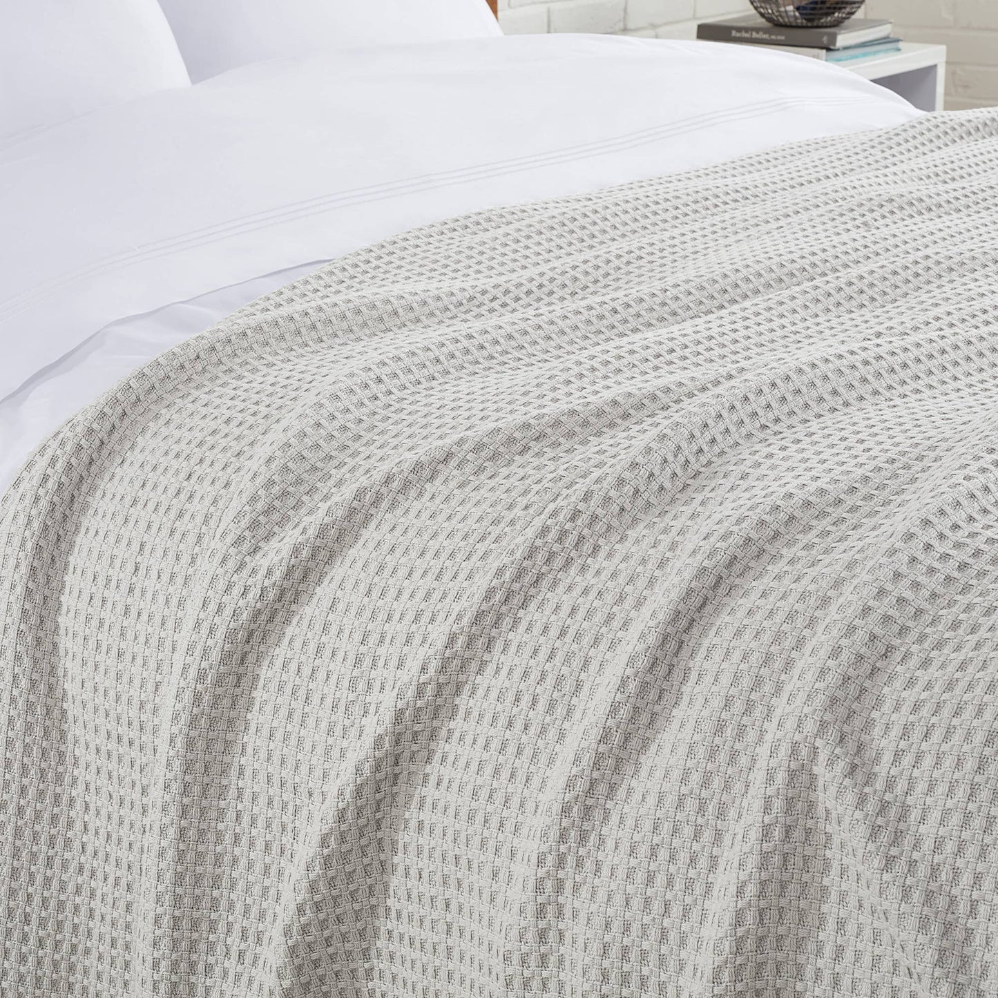 Waffle Weave Luxury Bed Blankets, Soft, Size & Color Options