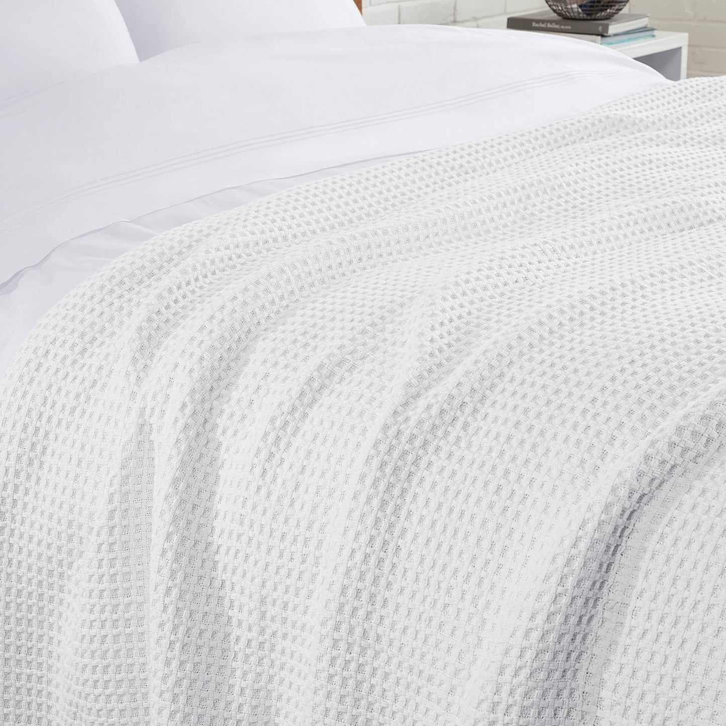 Waffle Weave Luxury Bed Blankets, Soft, Size & Color Options