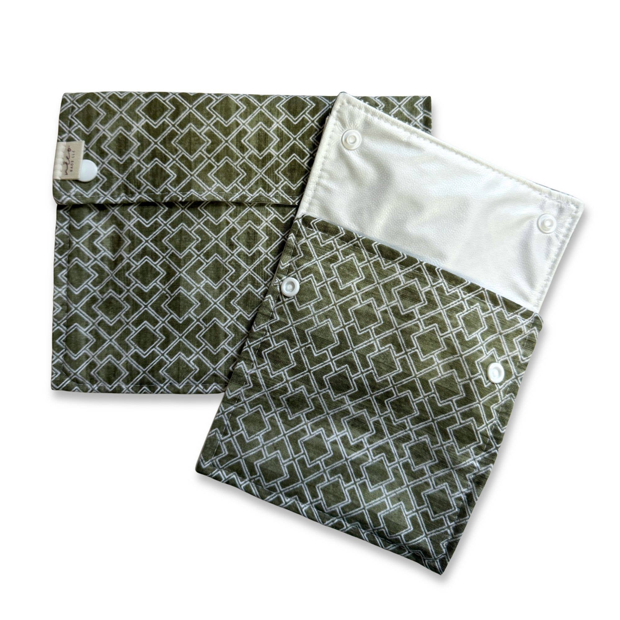 Food Bag Sets Picnic Snack and Sandwich Bags — Sage Lattice