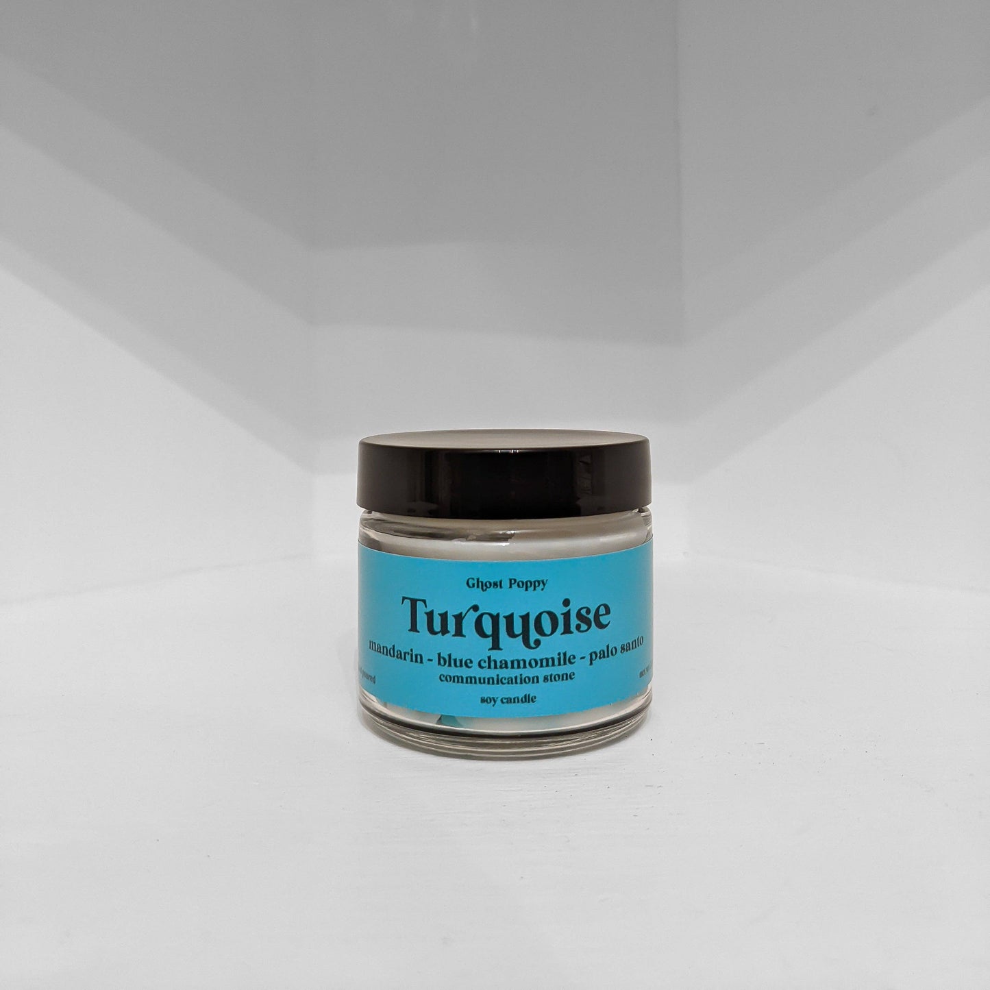 Turquoise Mini Candle