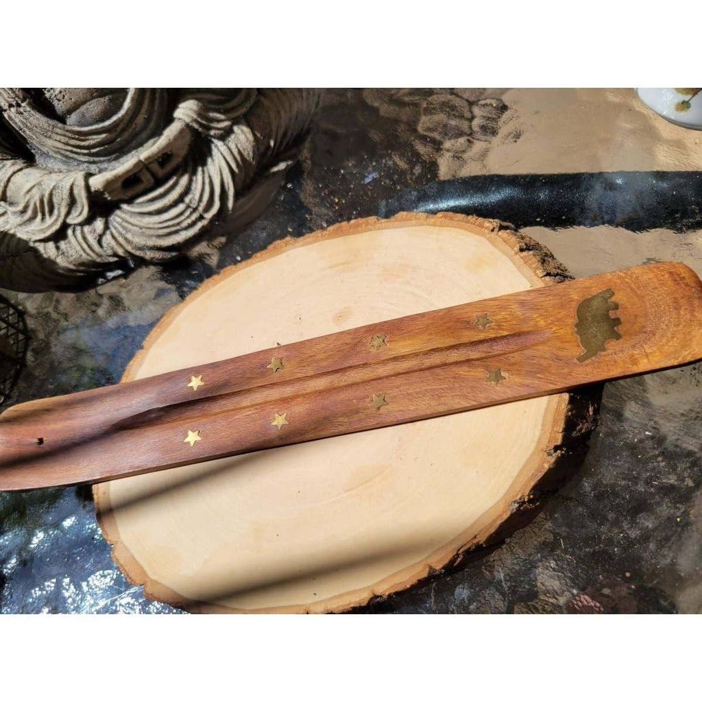 Wooden Ash Catcher Incense Holder/Hand Crafted Incense Burne