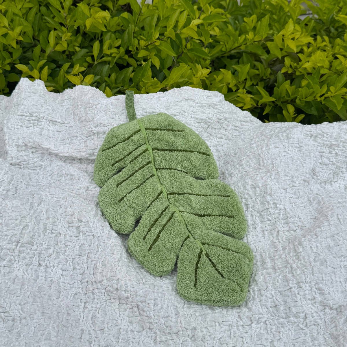 Earth Tone Leaf Hanging Hand Towels – Set of 3 or Individual
