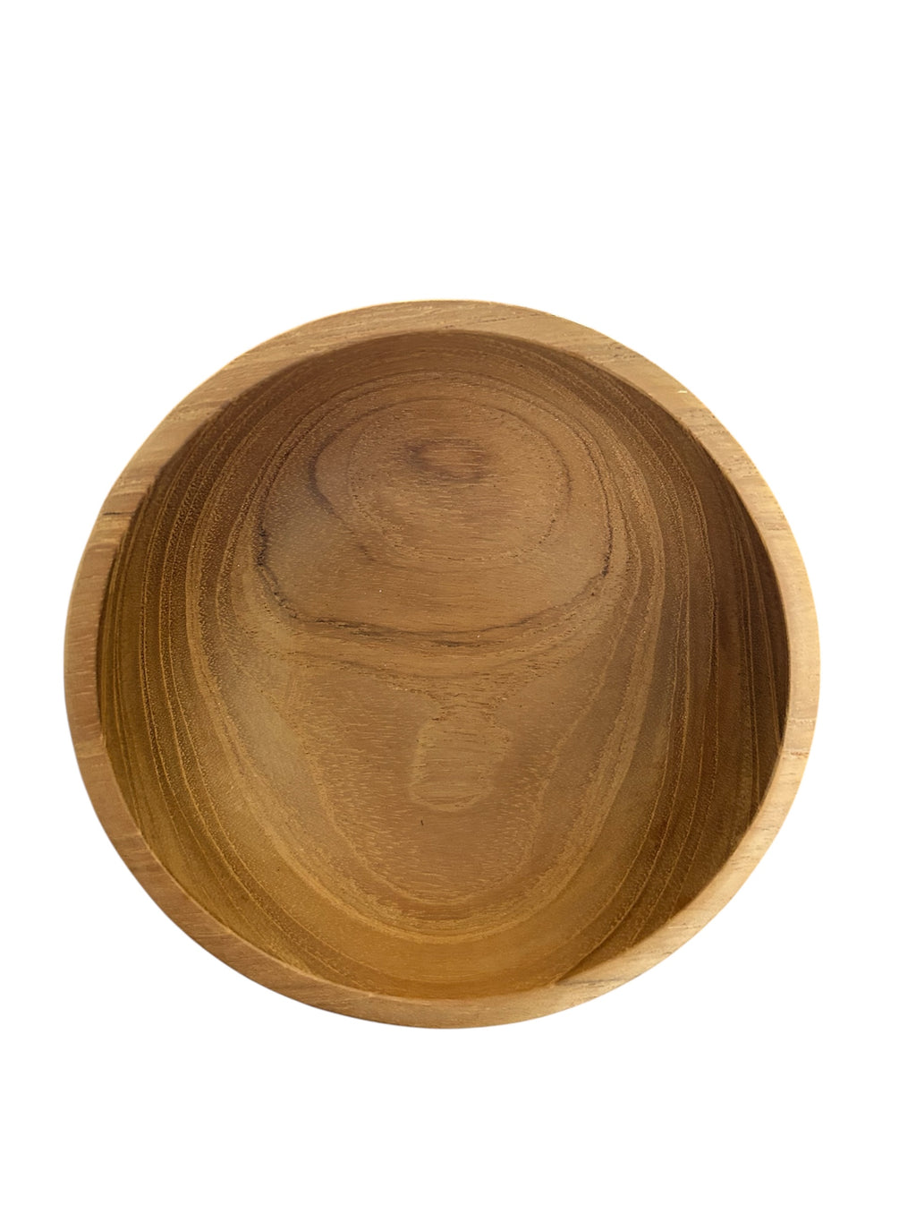 Teak Wood Root Bowl 5”Dx3”H