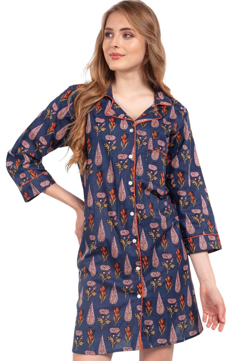 Anjali Cotton Nightshirt
