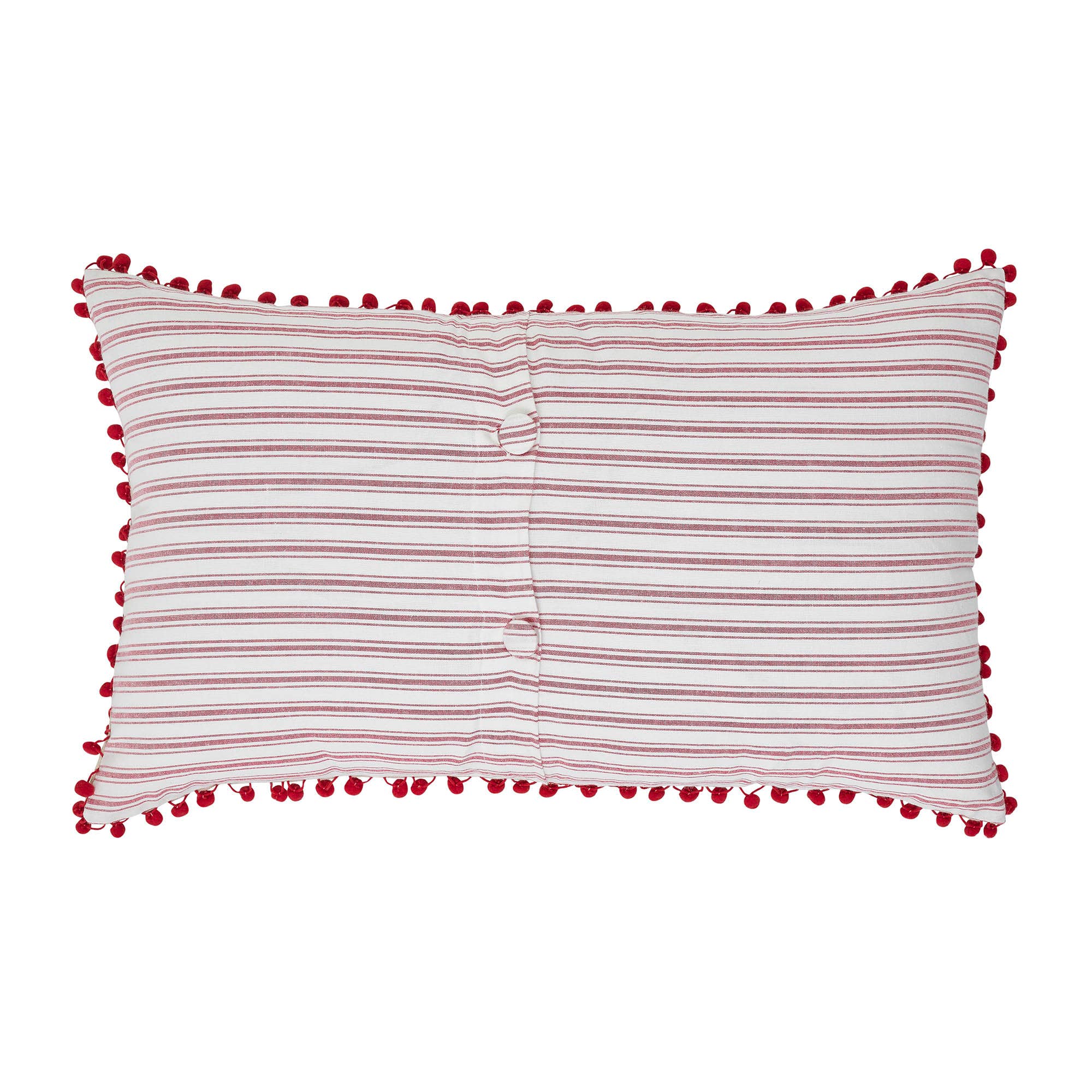 Timeless Ticking Red Tree Pillow Cover 26Lx16W-Insert Sold Separately