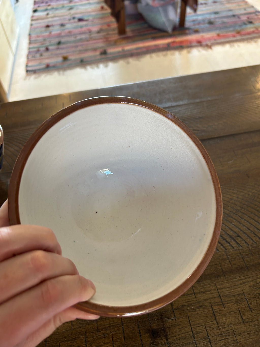 Pottery Bowl - Olive Branch