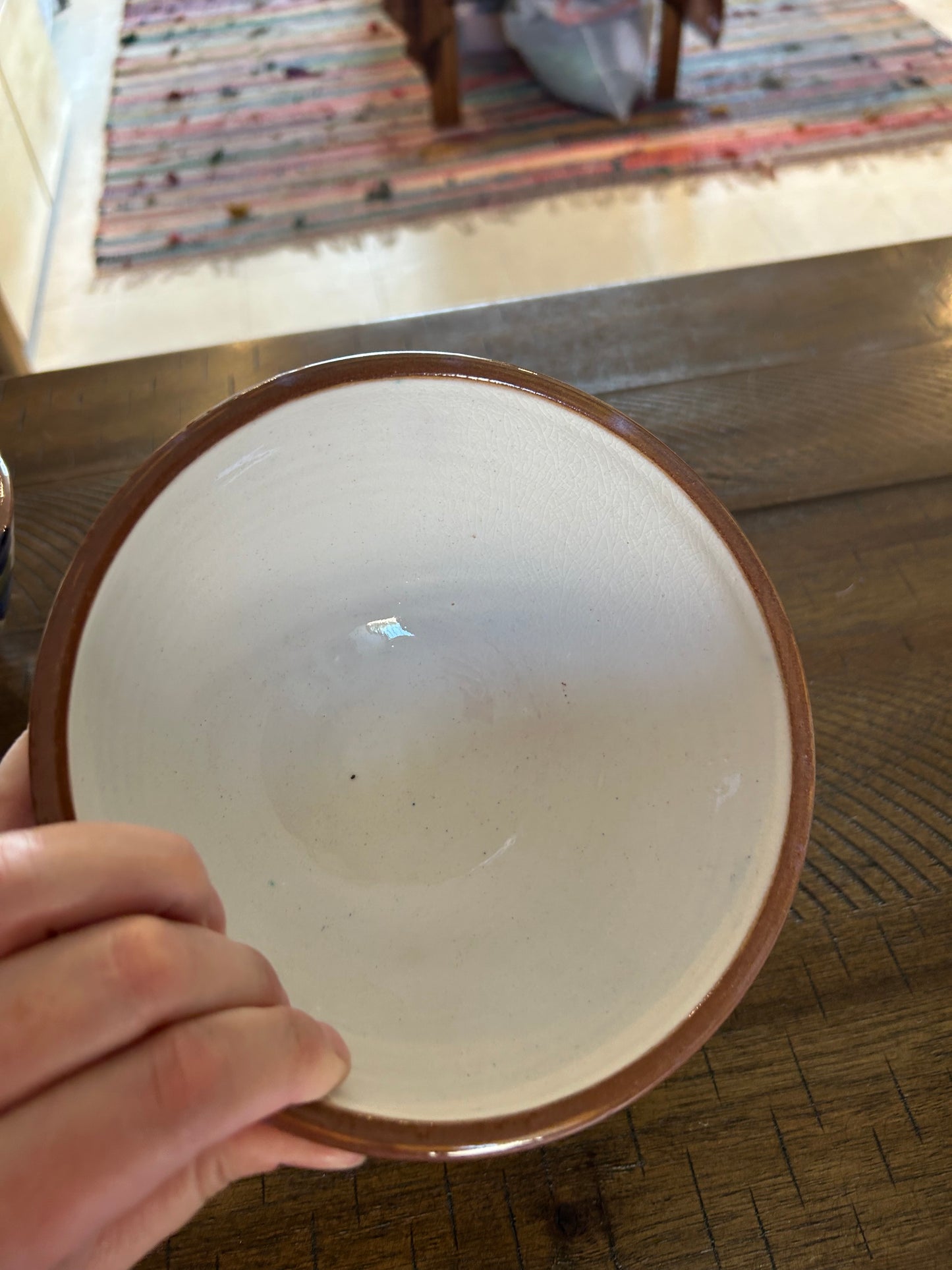 Pottery Bowl - Olive Branch