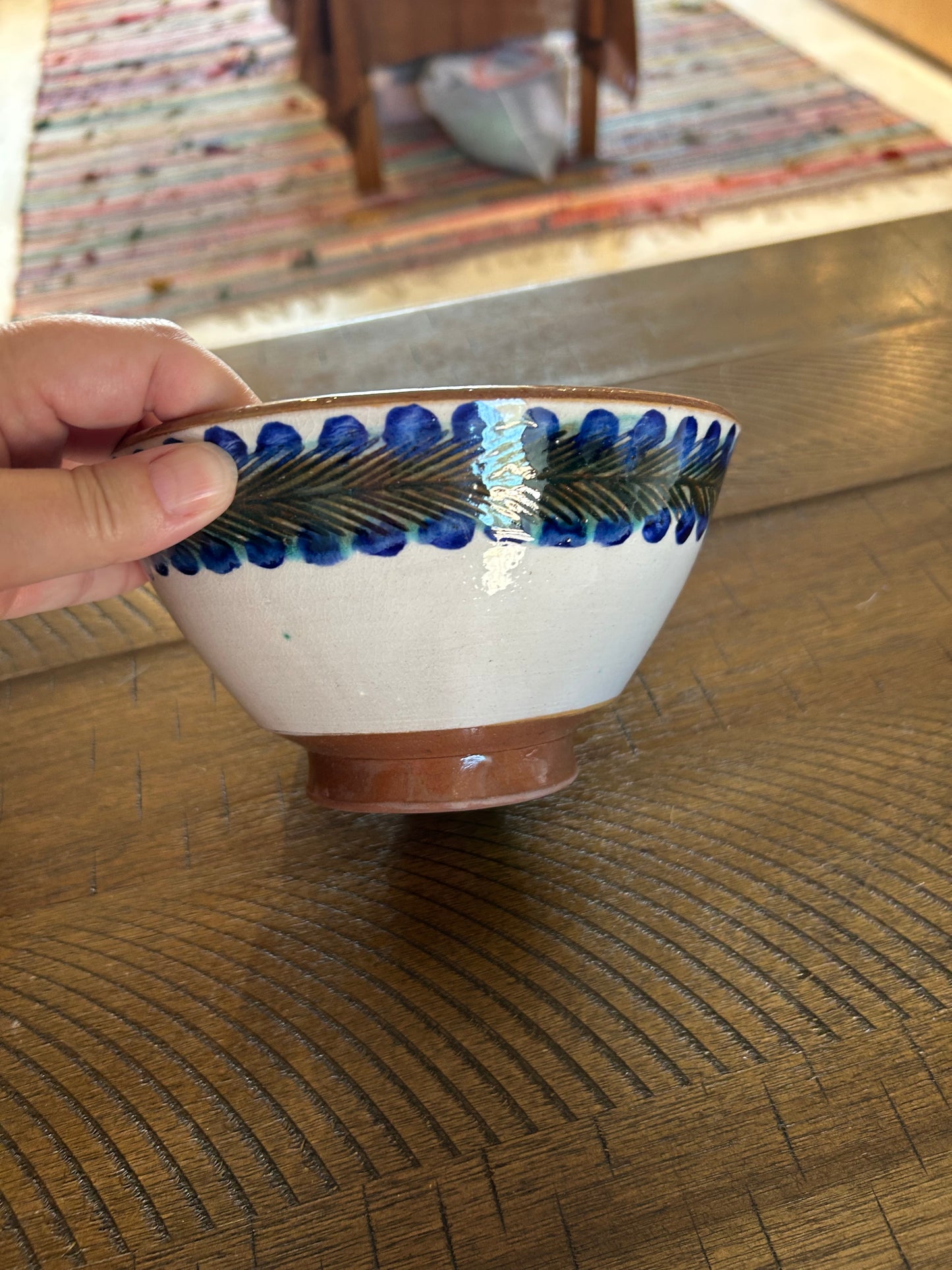 Pottery Bowl - Olive Branch