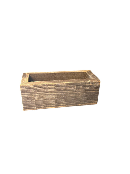 Reclaimed Wood Succulent  Planter - Small Trough