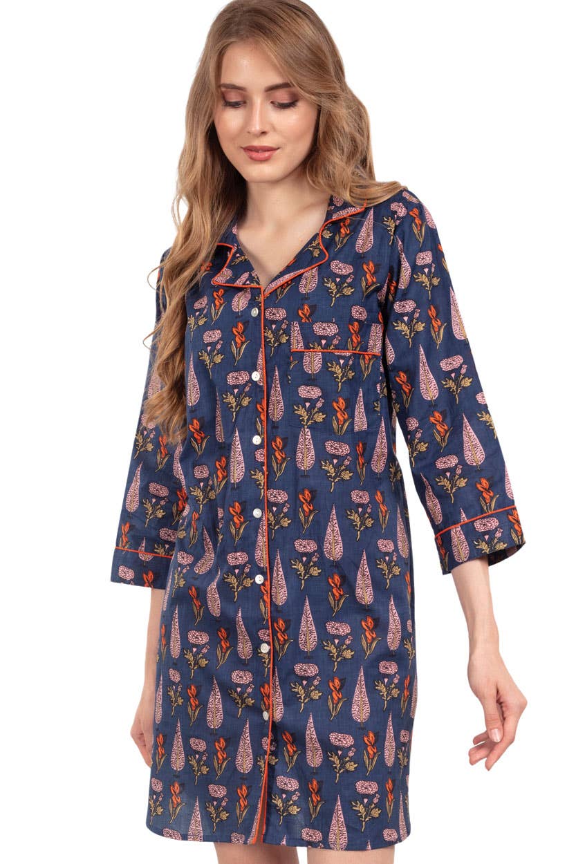 Anjali Cotton Nightshirt