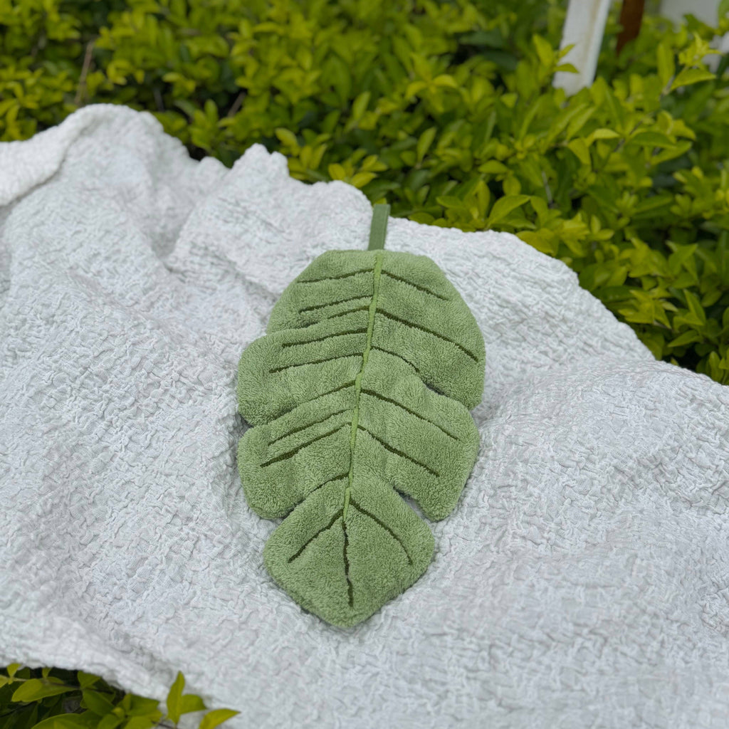 Earth Tone Leaf Hanging Hand Towels – Set of 3 or Individual