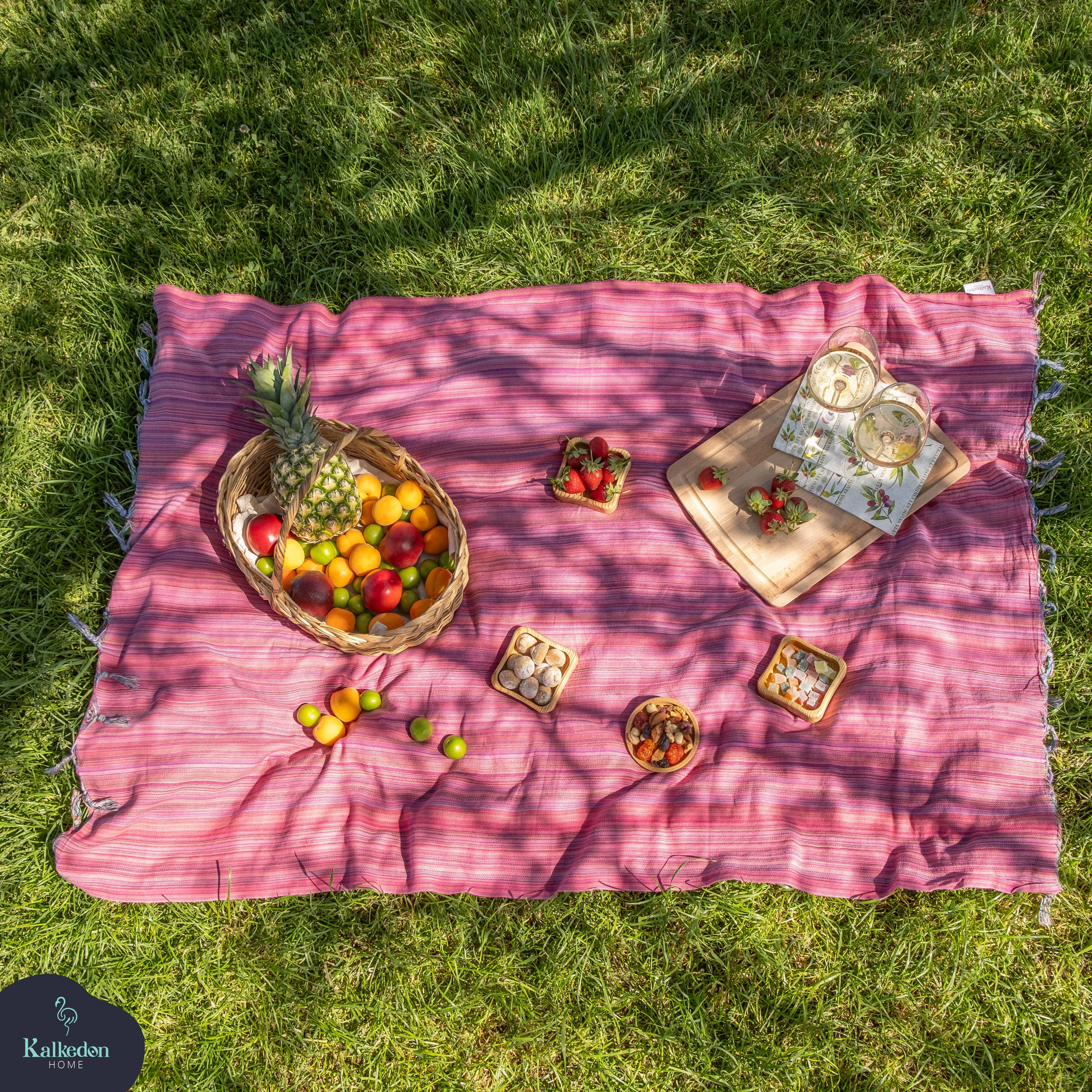 Rainbow Beach Towel | Turkish Towel | Sarong | Beach Wrap