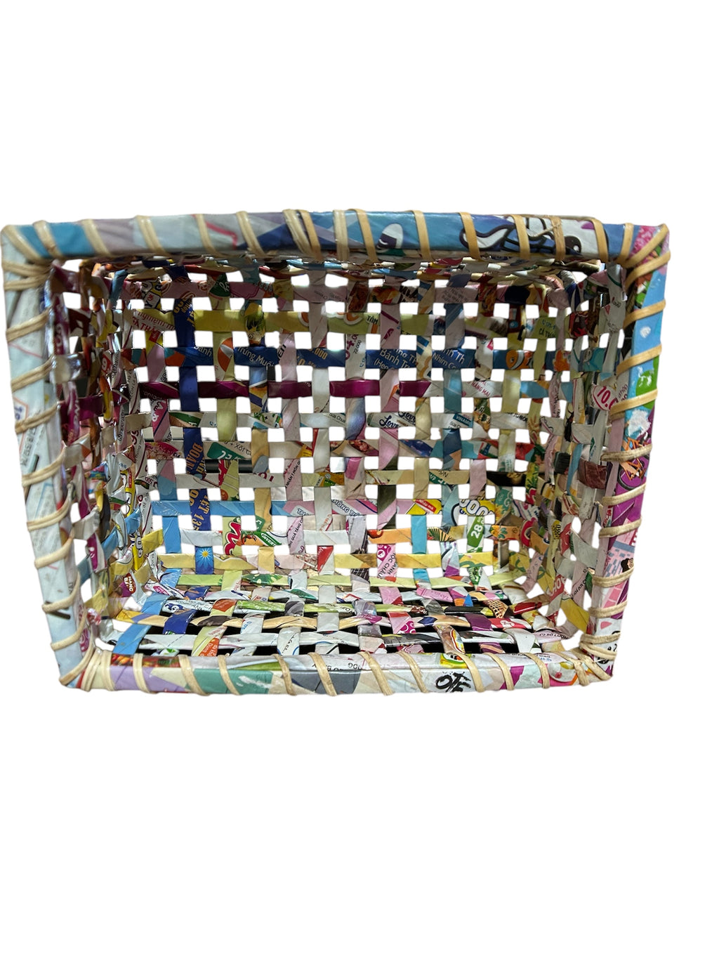 Medium Paper Basket-Medium : 8x6x3.8"