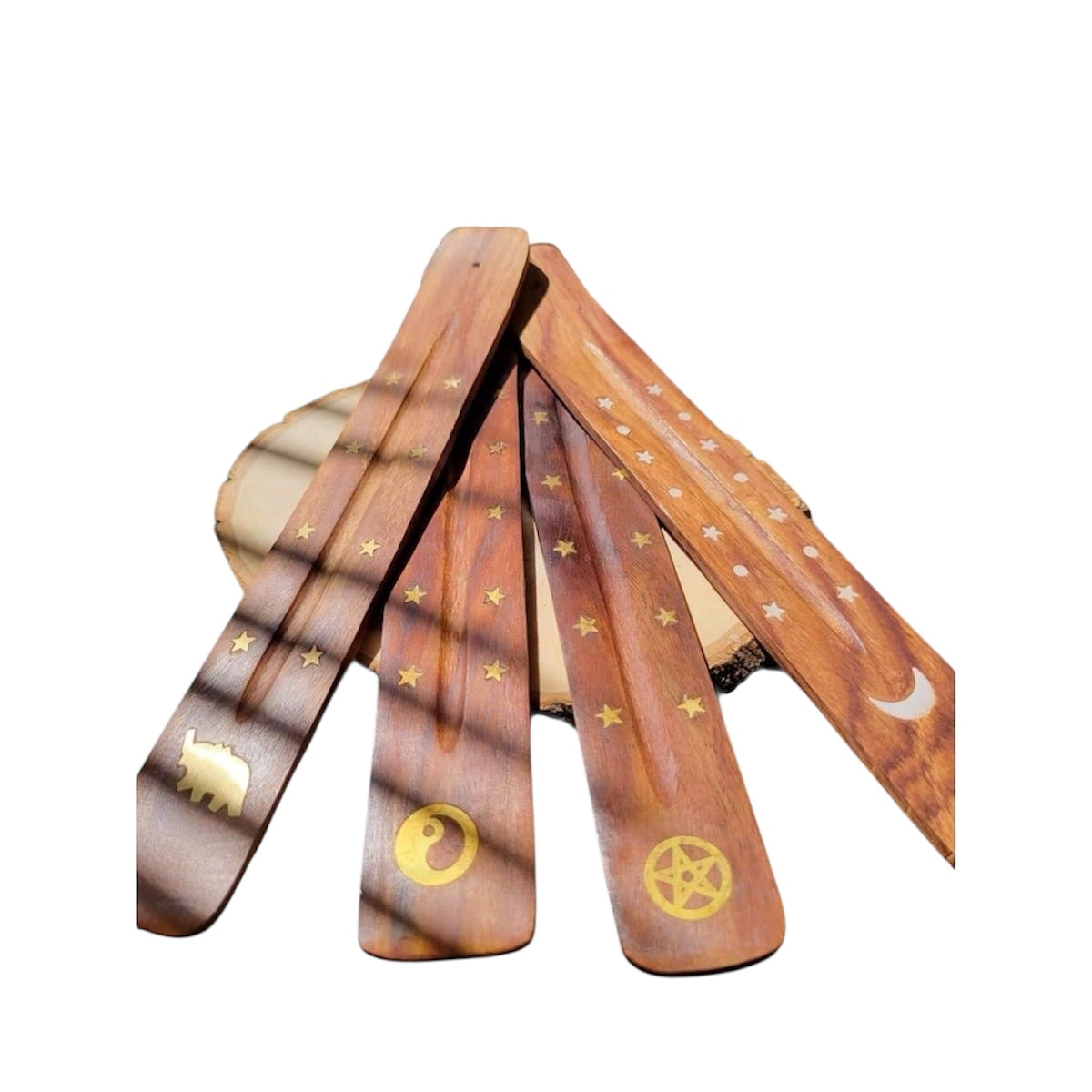 Wooden Ash Catcher Incense Holder/Hand Crafted Incense Burne