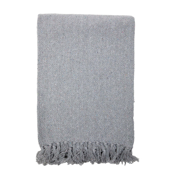 Cotton Herringbone Throw Blanket - 50 x 70 - Color Options