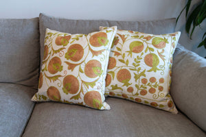 Nuray Suzani Handmade Throw Pillow Cover