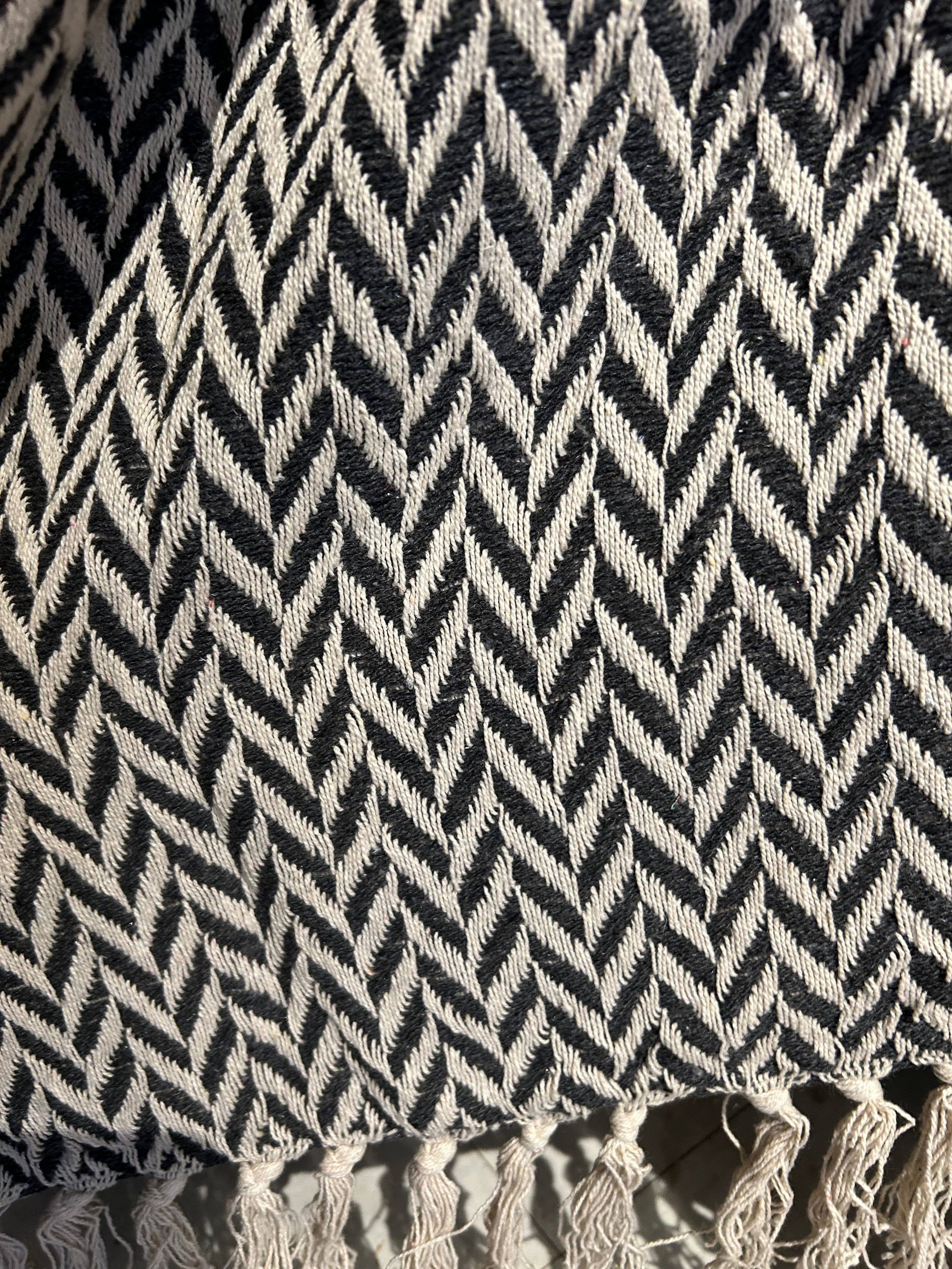 Patterned Cotton Throw Blanket - 50 x 70 - Style Options