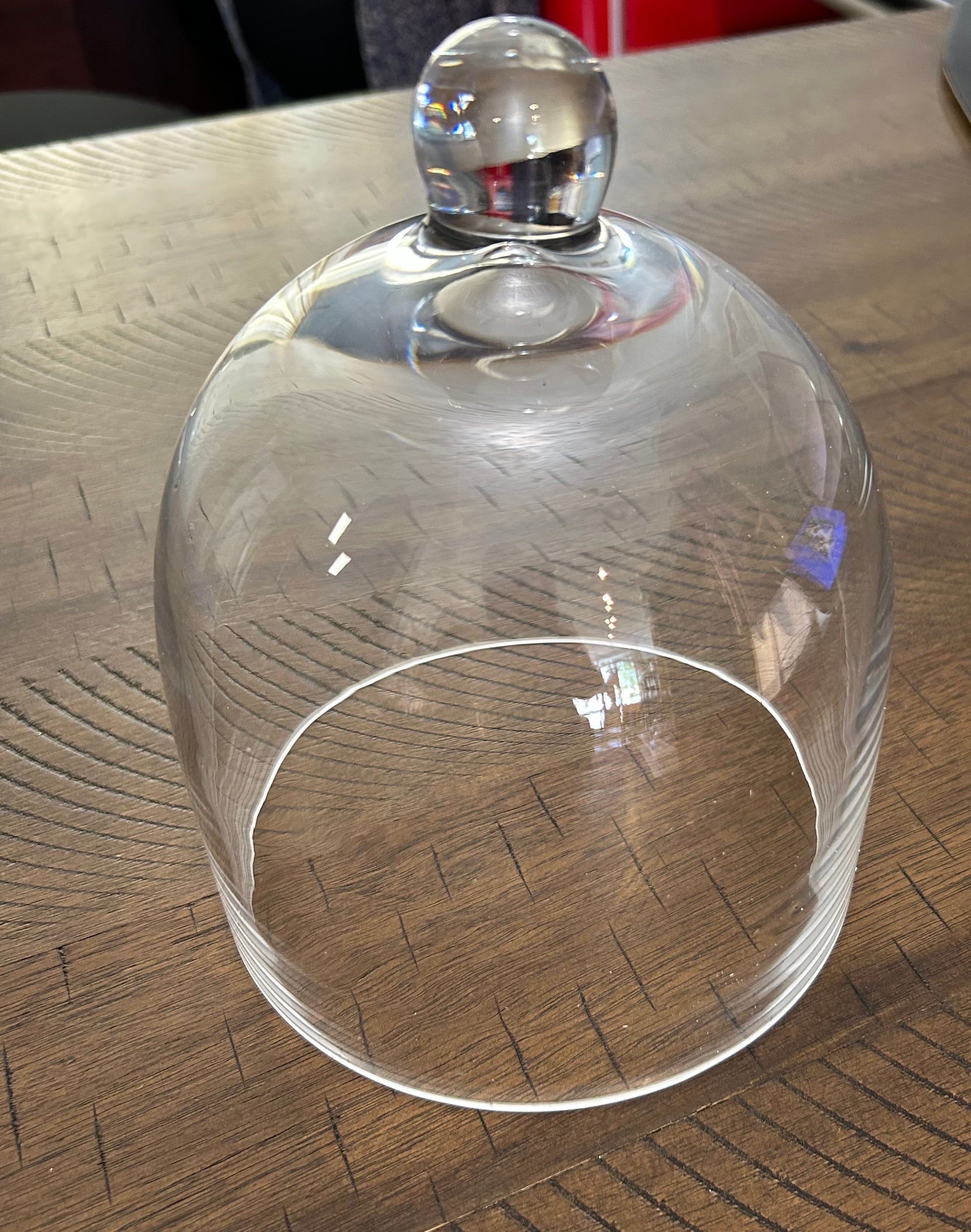 Bard's 6" x 7" Bell Jar Glass Display Dome Cloche