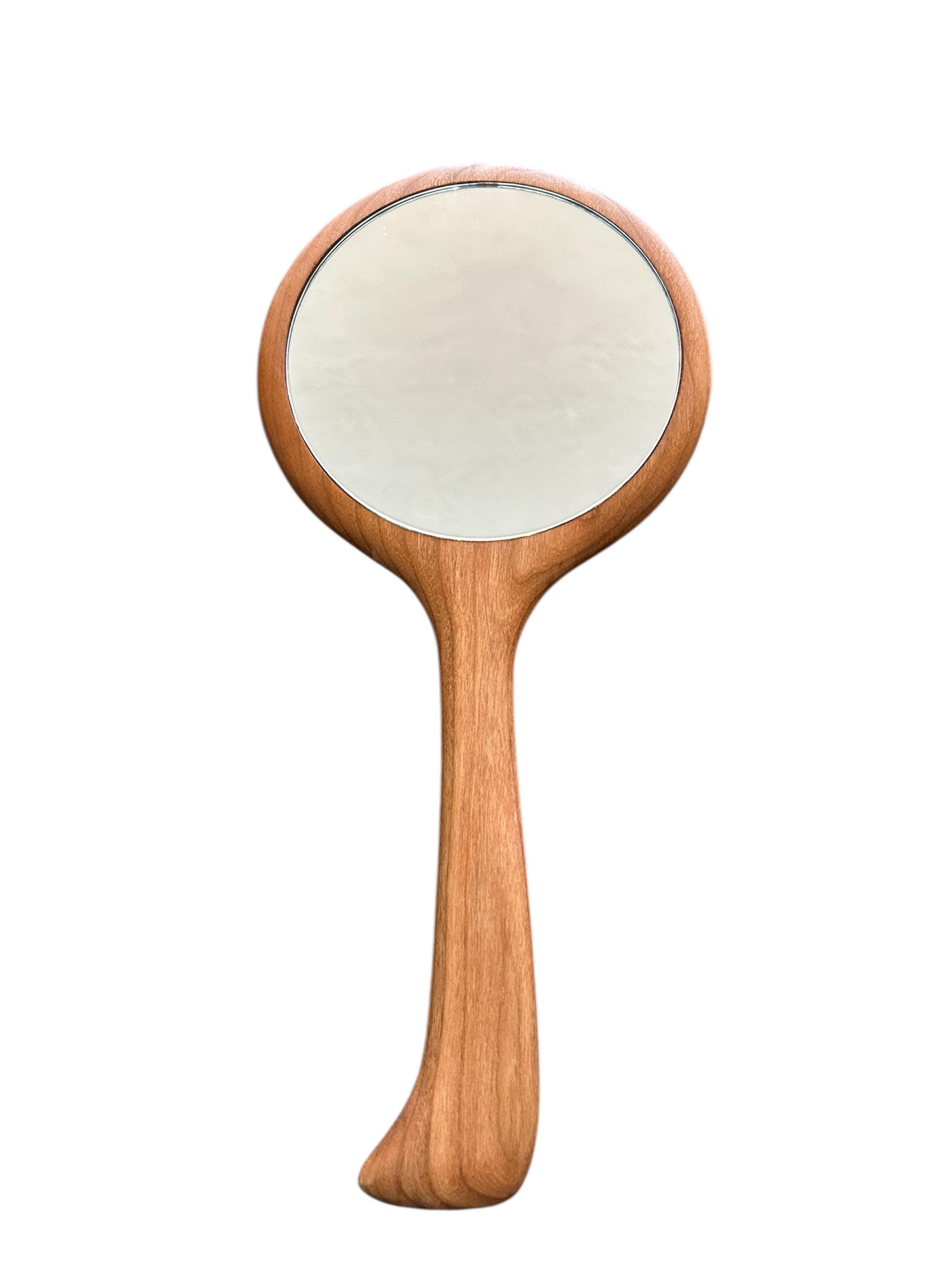 Cherry Wood Hand Held Mirror