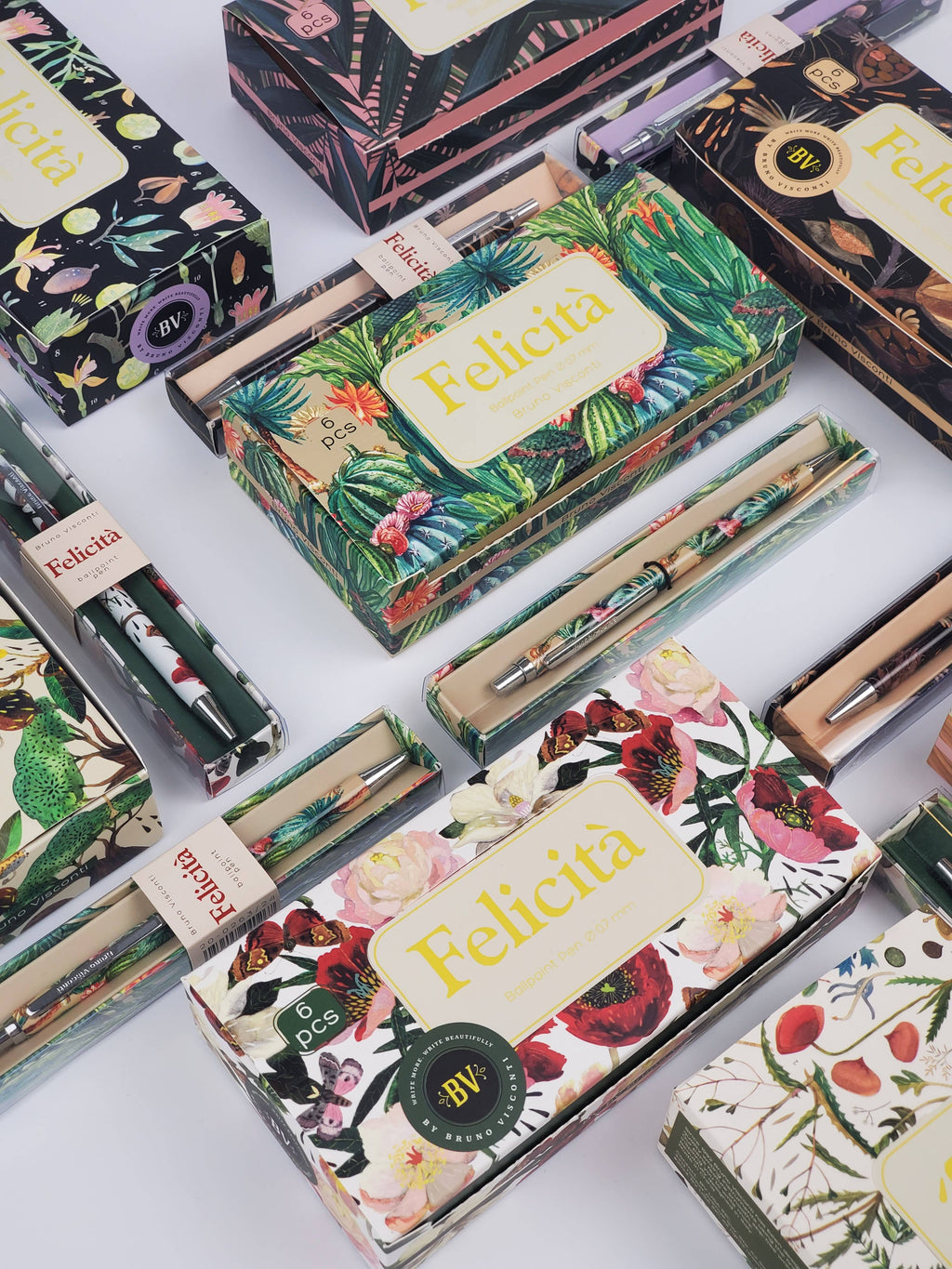 Felicita Night Flowers Ballpoint Pen