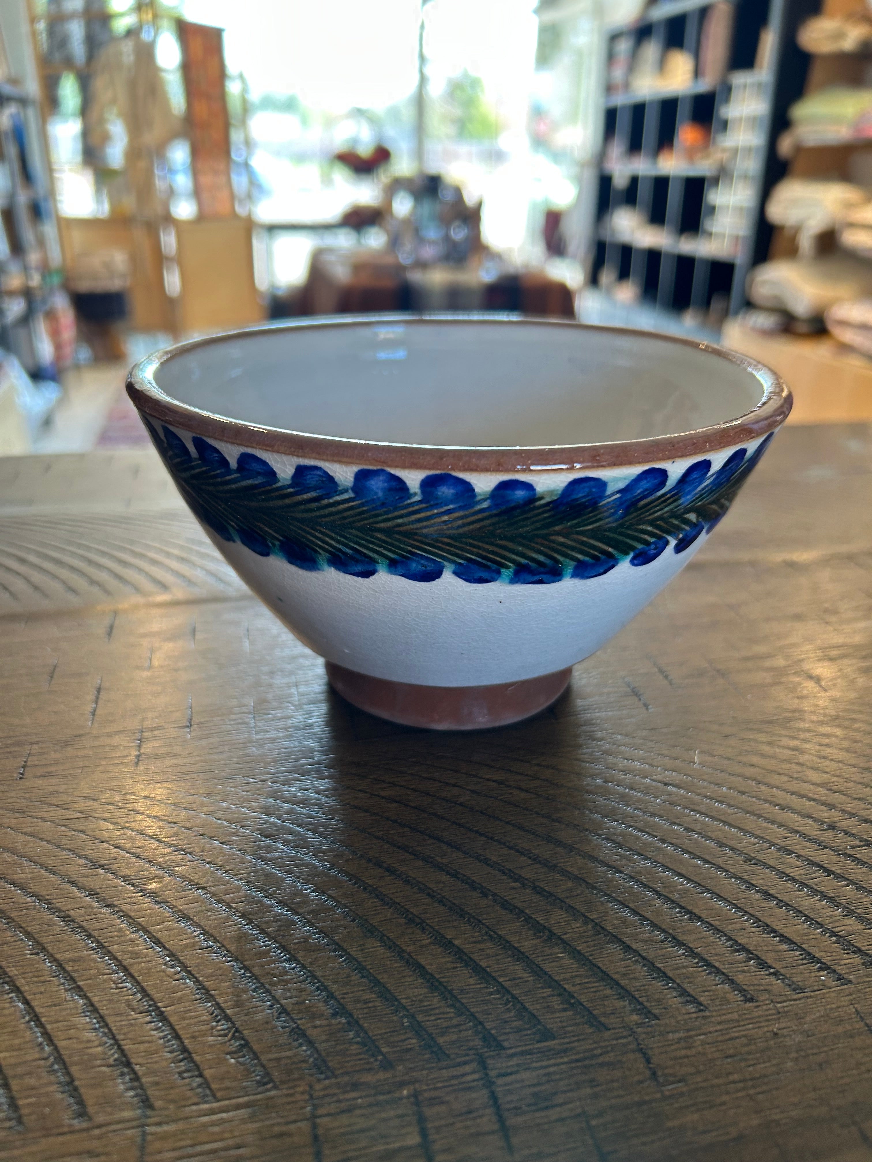 Pottery Bowl - Olive Branch