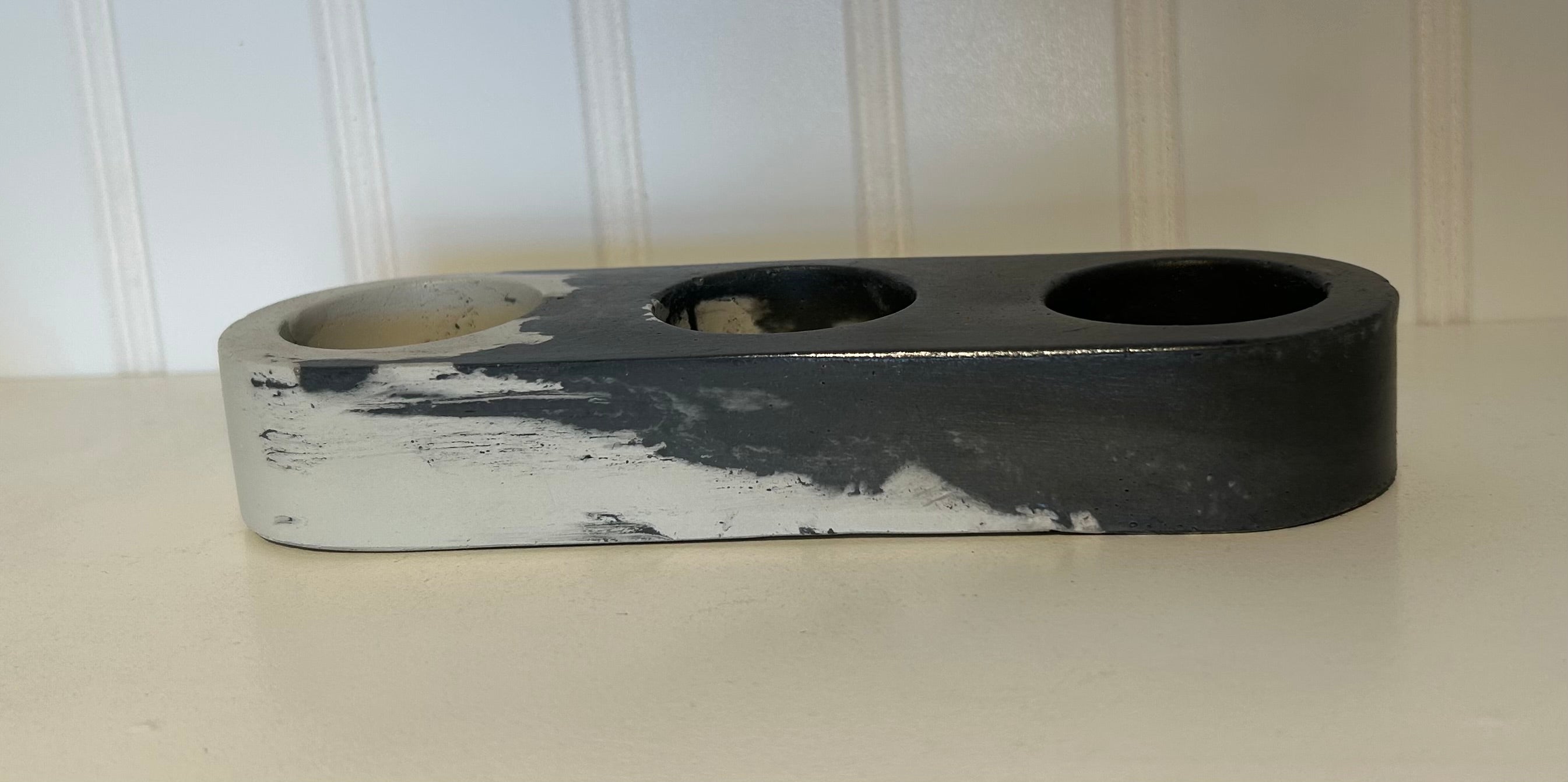 Concrete Trio Grey Tea Light-Grey : ONE